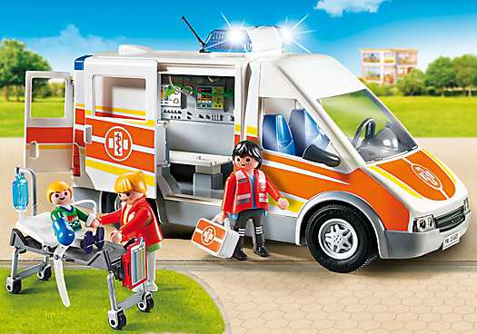 Amazon playmobil ambulancia