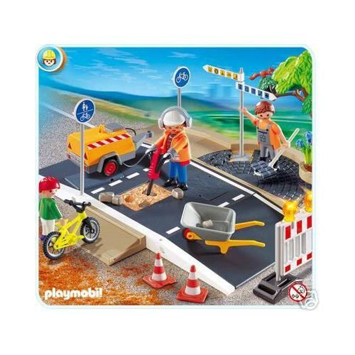 Pub playmobil chantier
