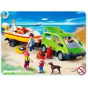 Playmobil maison et voiture