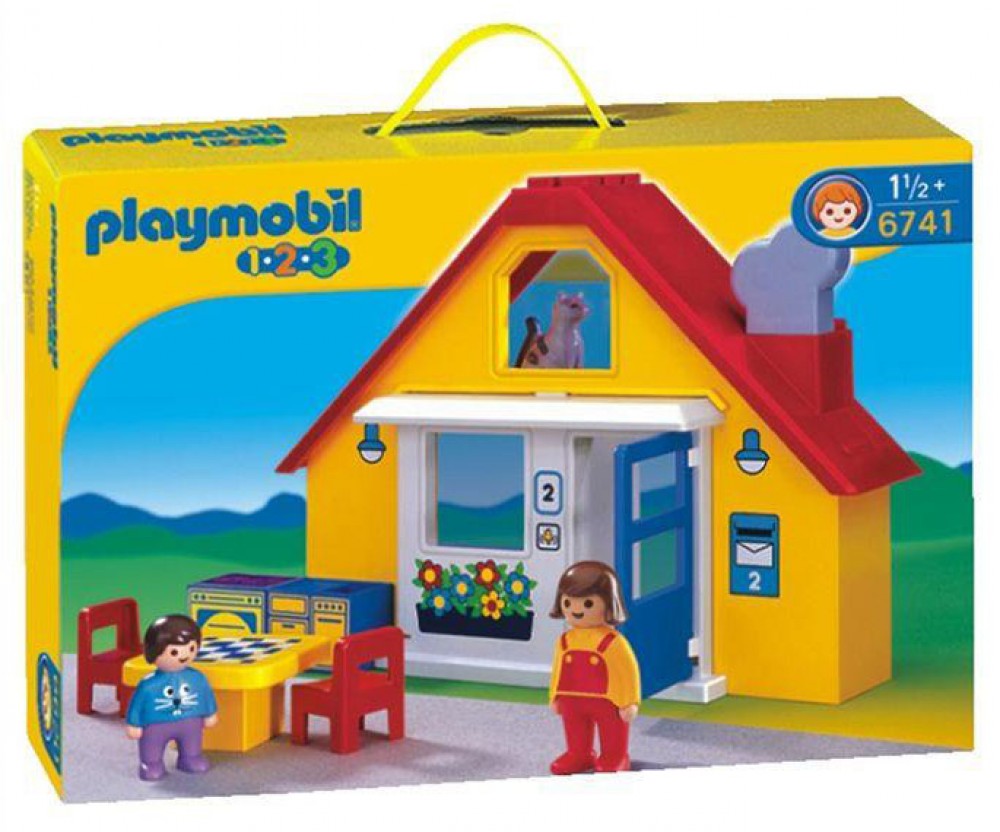 Playmobil maison transportable pas cher