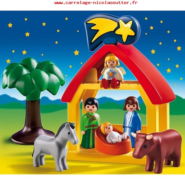 Crèche playmobil king jouet
