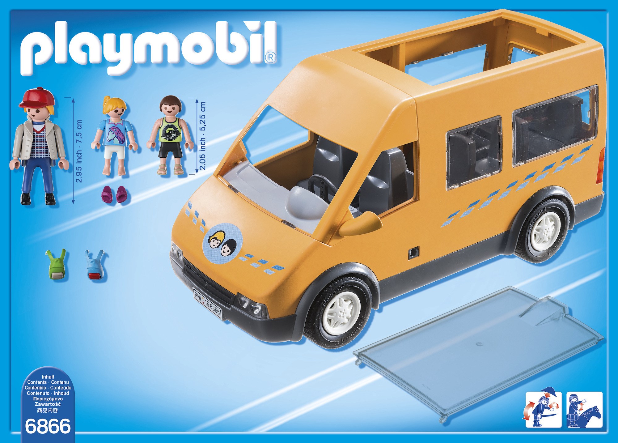 Bus scolaire playmobil 6866 leclerc