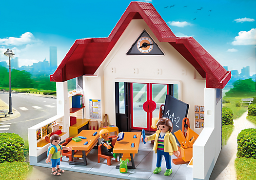Playmobil bus ecole