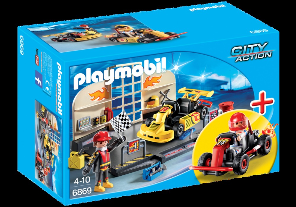 Playmobil city action go kart