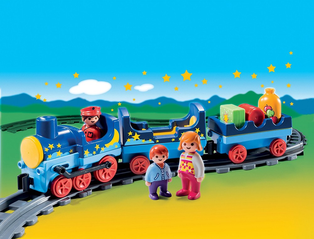 Playmobil 123 train etoile