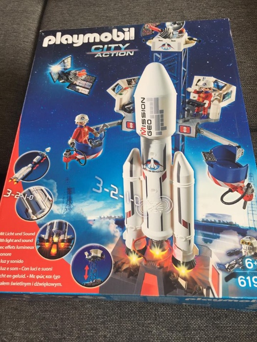 Playmobil city action rakieta
