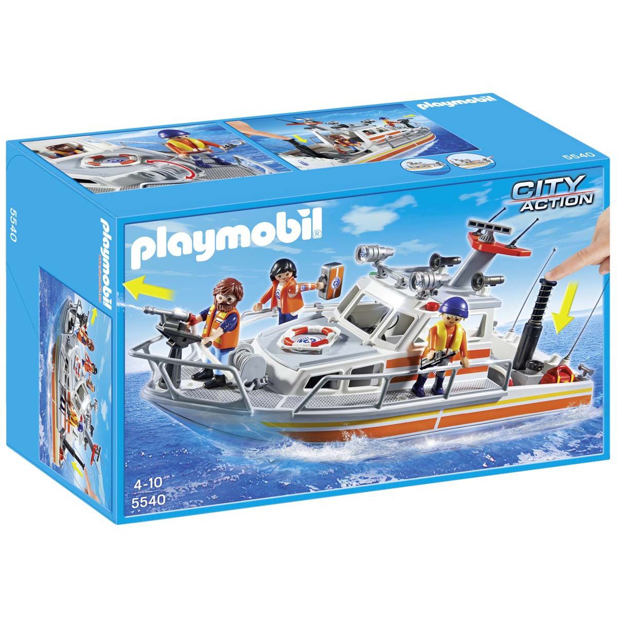 Playmobil en bateau