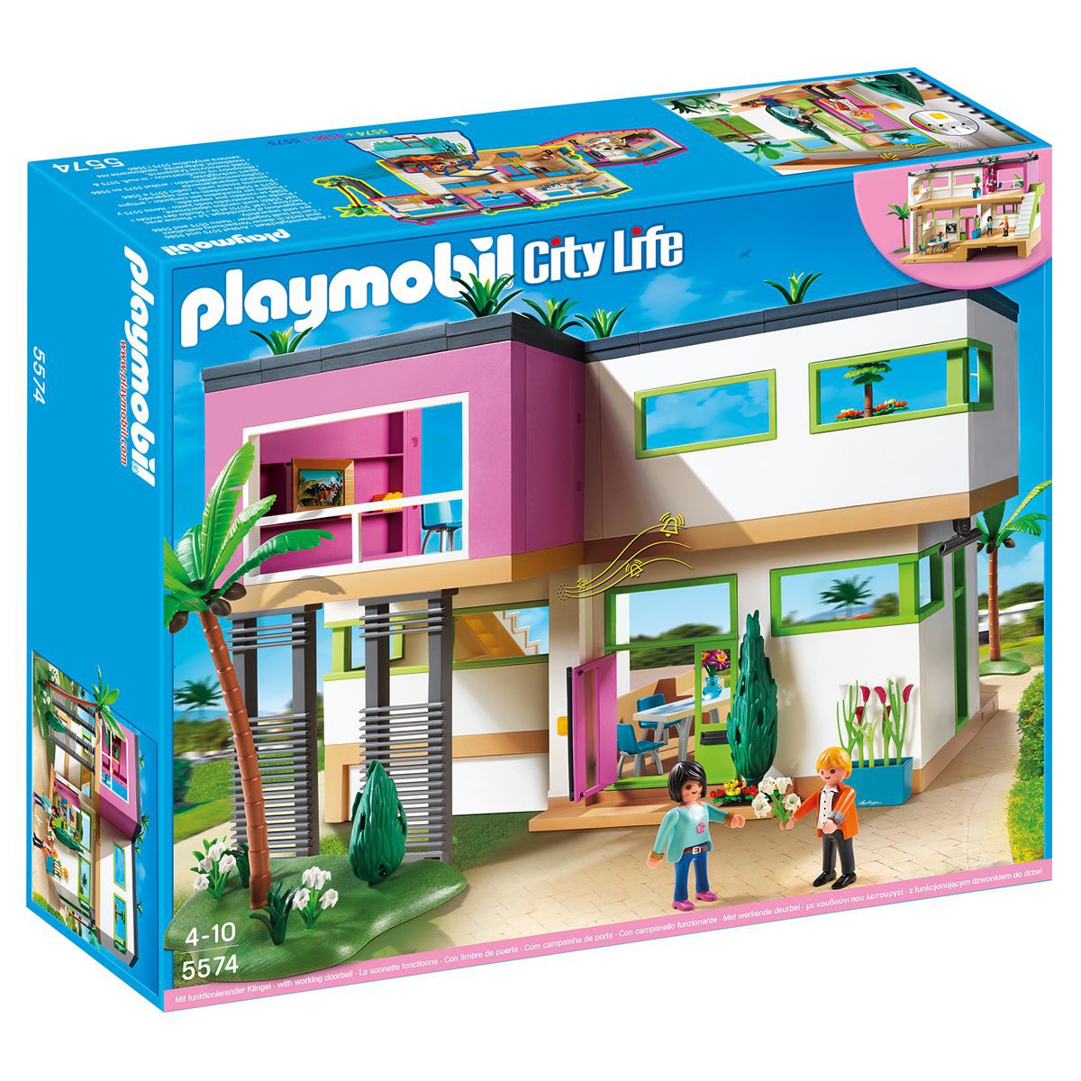 Playmobil maison moderne salle