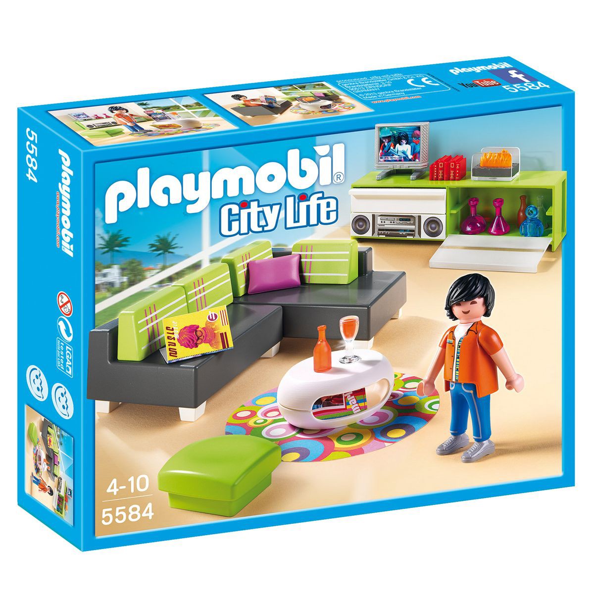 Magasin playmobil maison moderne