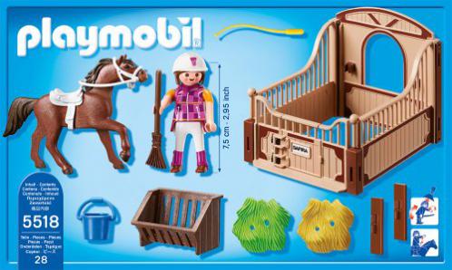 Playmobil country pferdeboxen