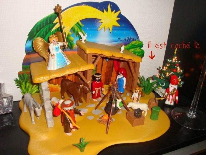 Crèche playmobil calendrier d'avent