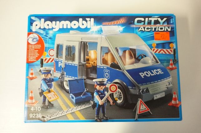 Playmobil policja bus