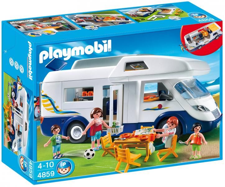 Camping car van playmobil