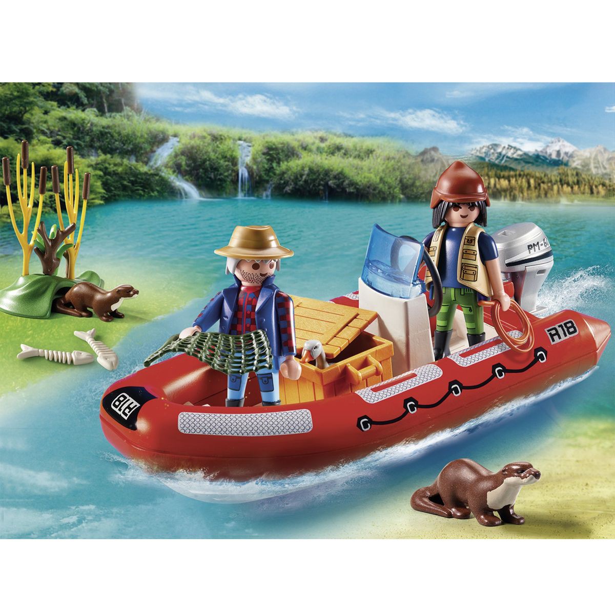 Bateau playmobil bateau