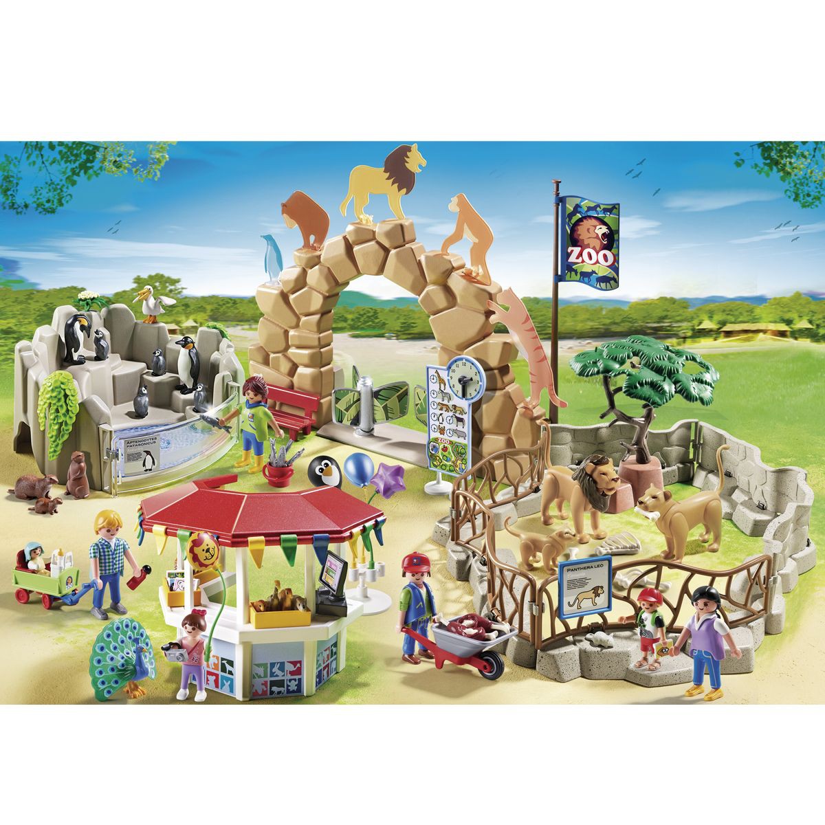 Caserne pompier playmobil la grande recre