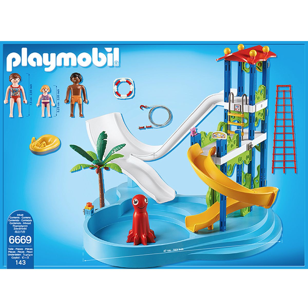 Piscine playmobil construction