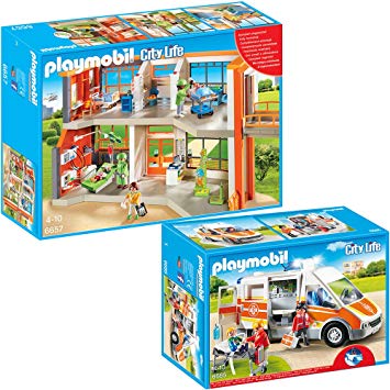Playmobil city action hospital