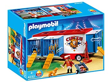 Playmobil roulotte de cirque