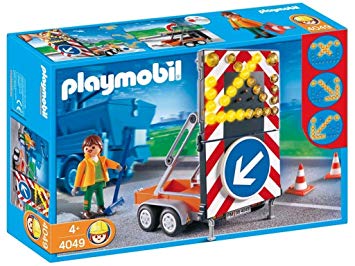 Playmobil chantier grue