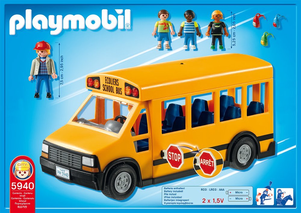 Playmobil arret de bus