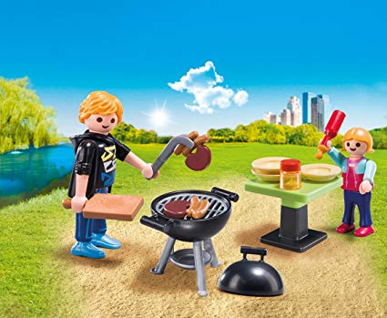 Playmobil barbecue chef