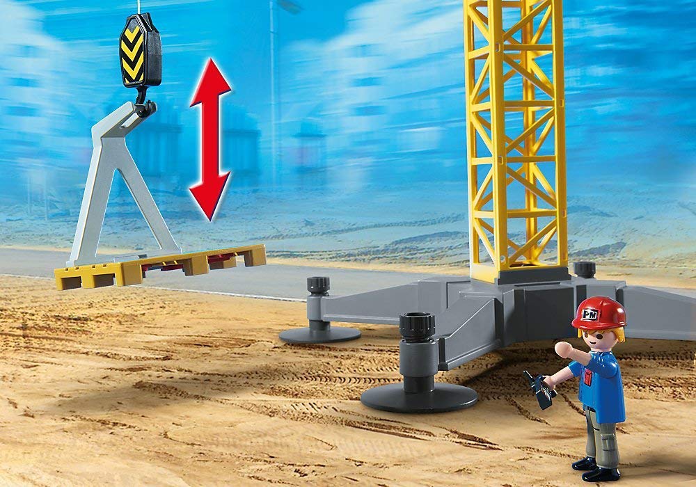 Playmobil city action large crane