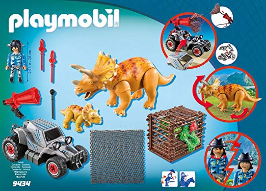 Playmobil propellerboot mit dino käfig