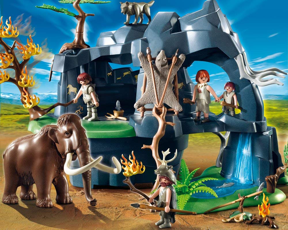 Playmobil 5100 stone age cave with mammoth