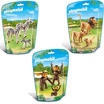 Playmobil zoo family