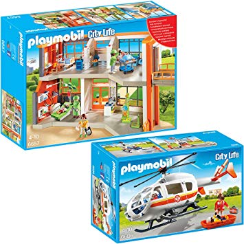 Playmobil hopital hante