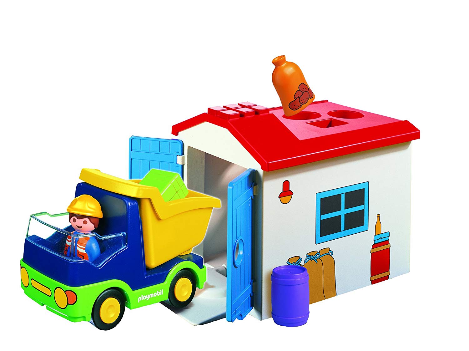 Playmobil 123 garbage truck