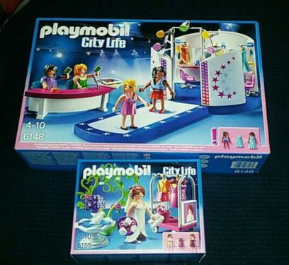 Playmobil city life laufsteg