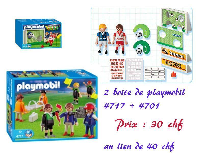 Playmobil foot prix