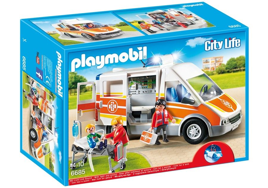 Camion de pompier playmobil pas cher amazon