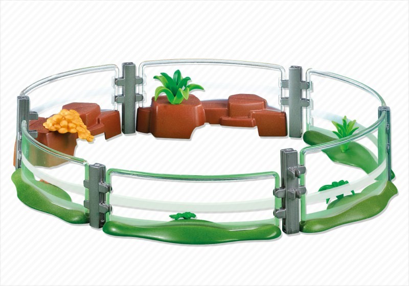 Playmobil zoo fence