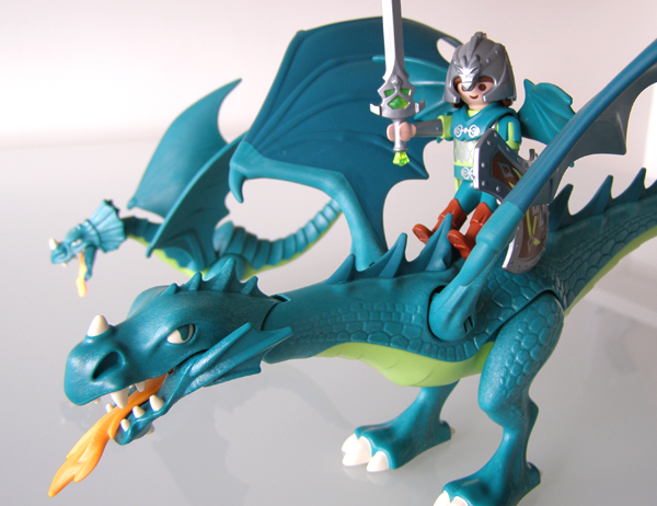 Playmobil dragon vert 7481