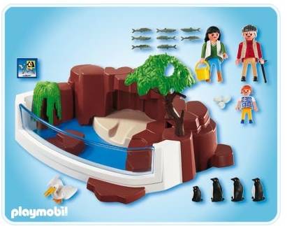 Playmobil parc aquatique animalier