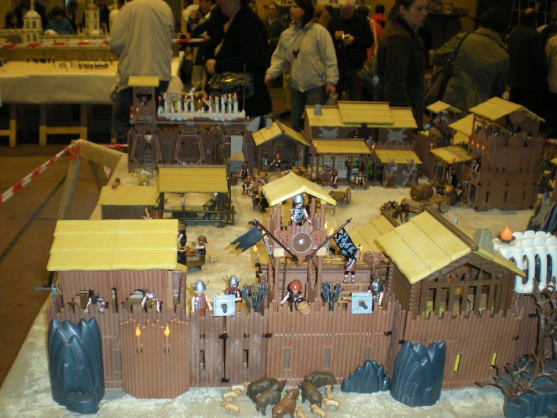 Playmobil maison viking