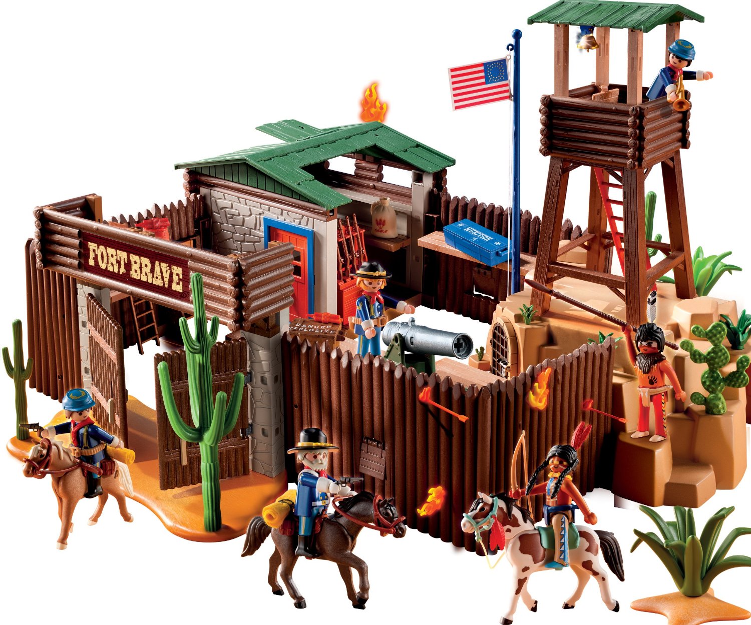 Playmobil cowboy playset