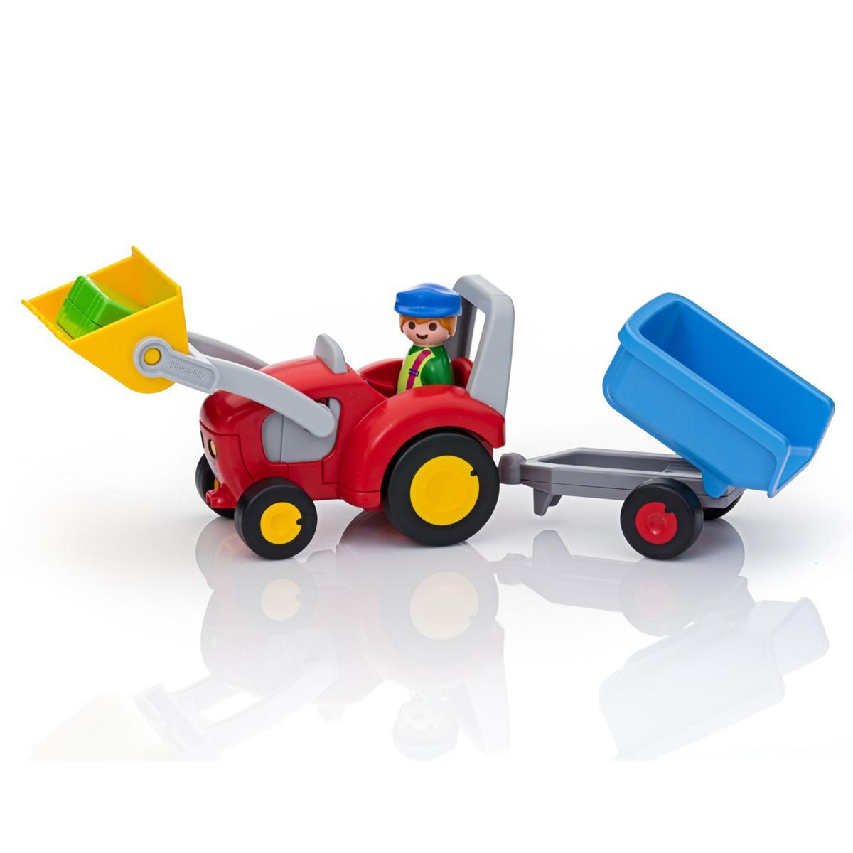 Tracteur playmobil bebe