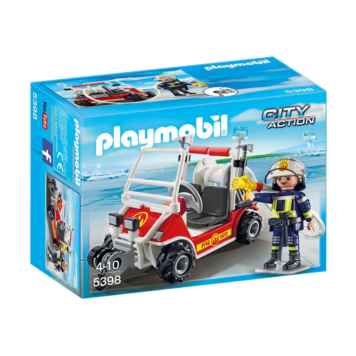 Playmobil pompier la grande recre