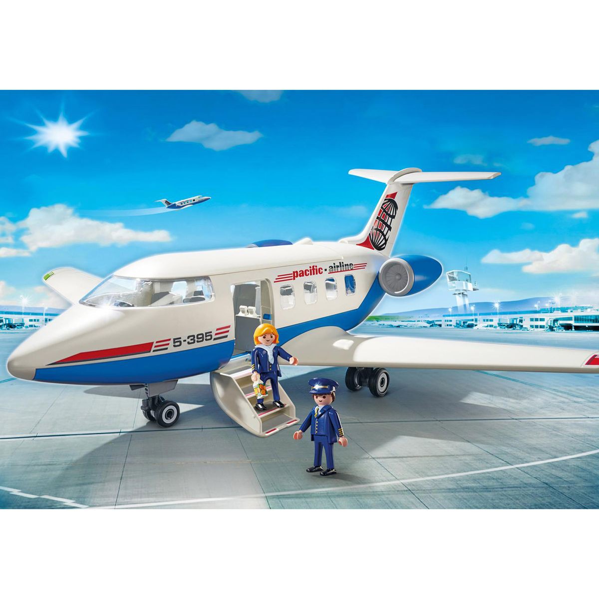 Avion playmobil 6081 la grande recre