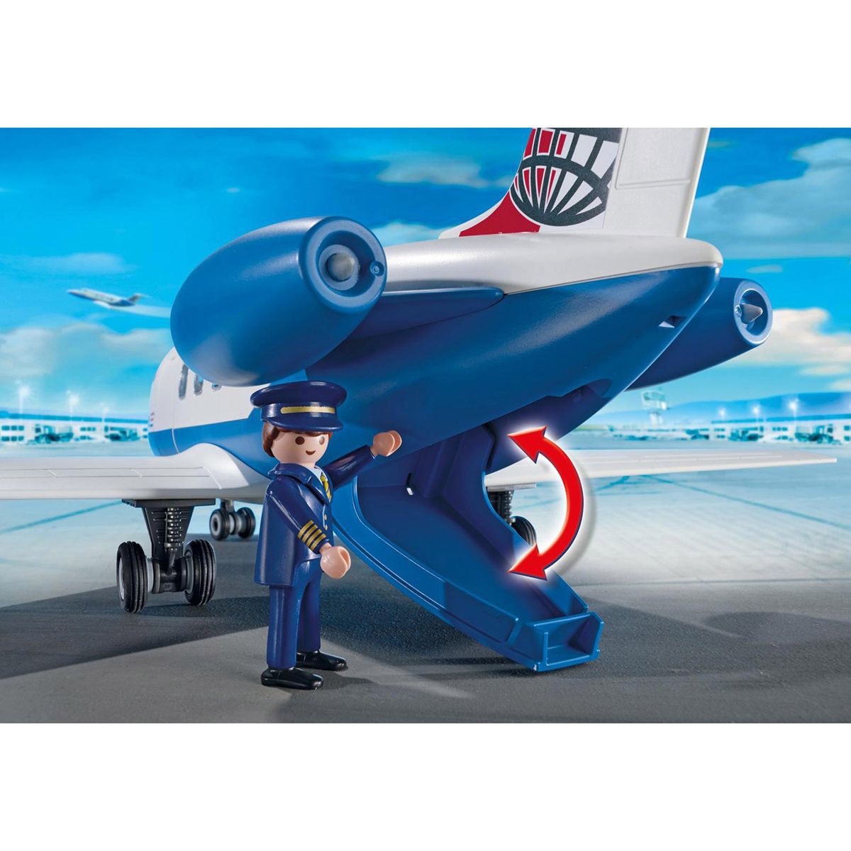 Playmobil avion personnages