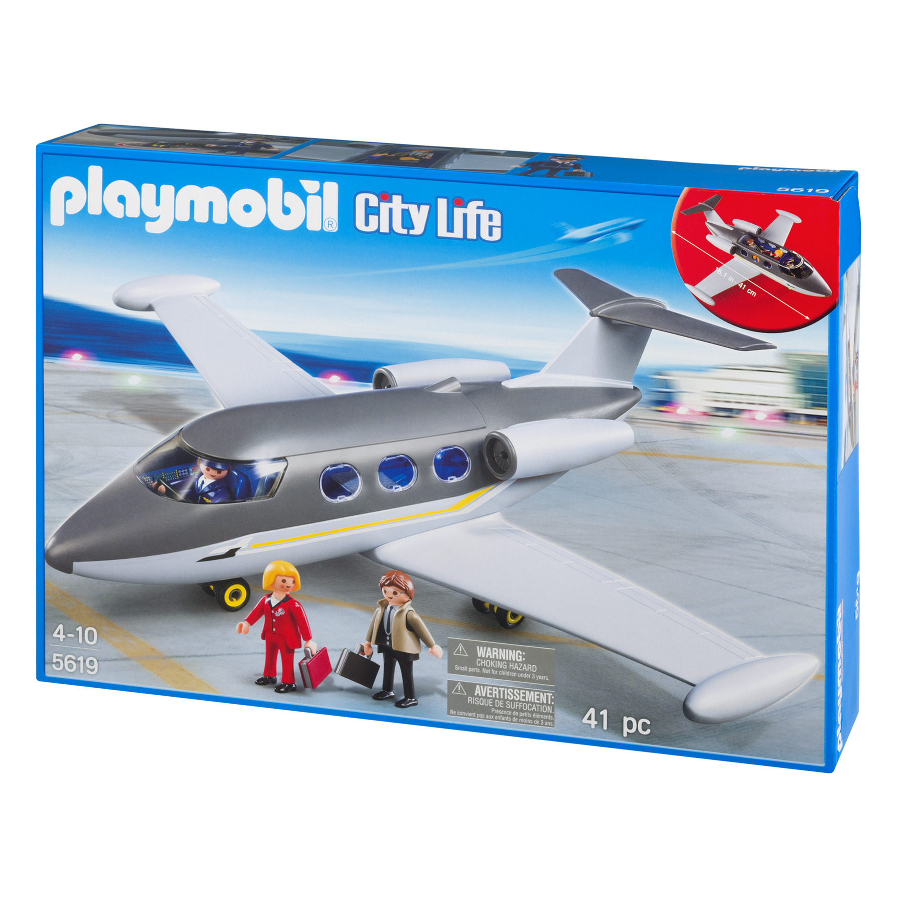 Playmobil city life private jet