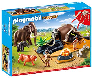 Playmobil stone age cave