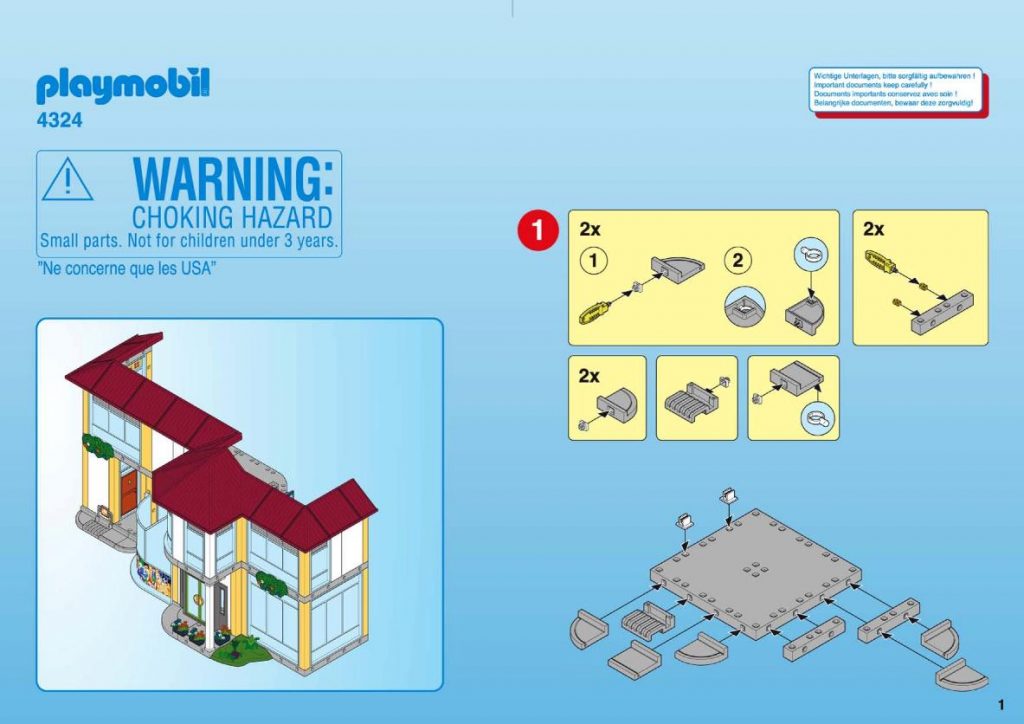 Playmobil en francais ecole