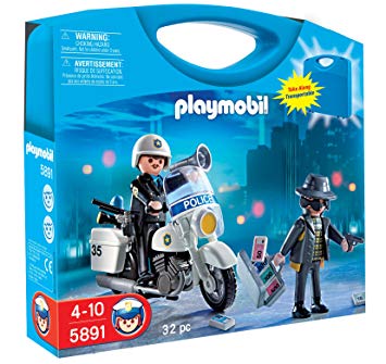 Playmobil city action motorbike
