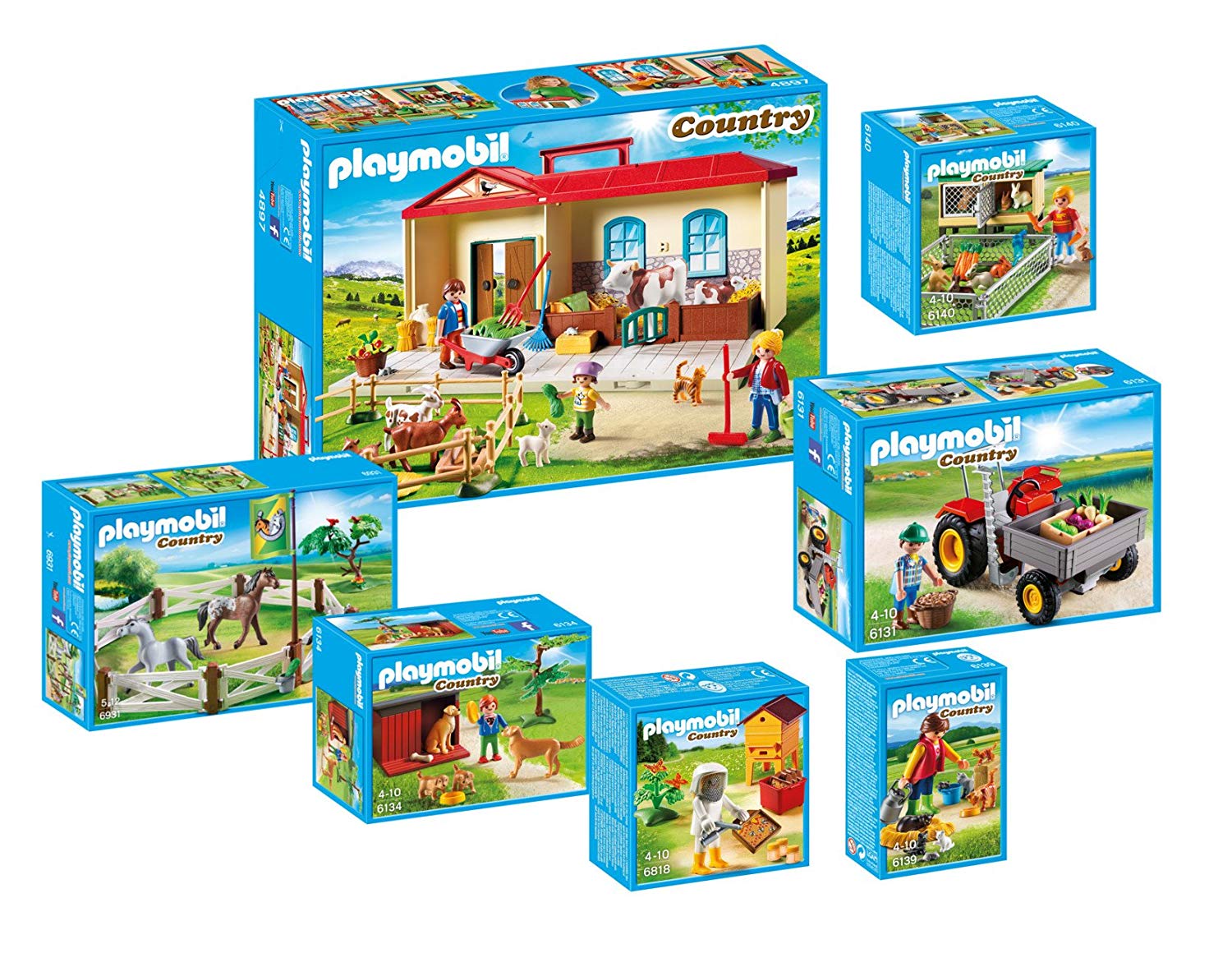 Playmobil country rabbit pen