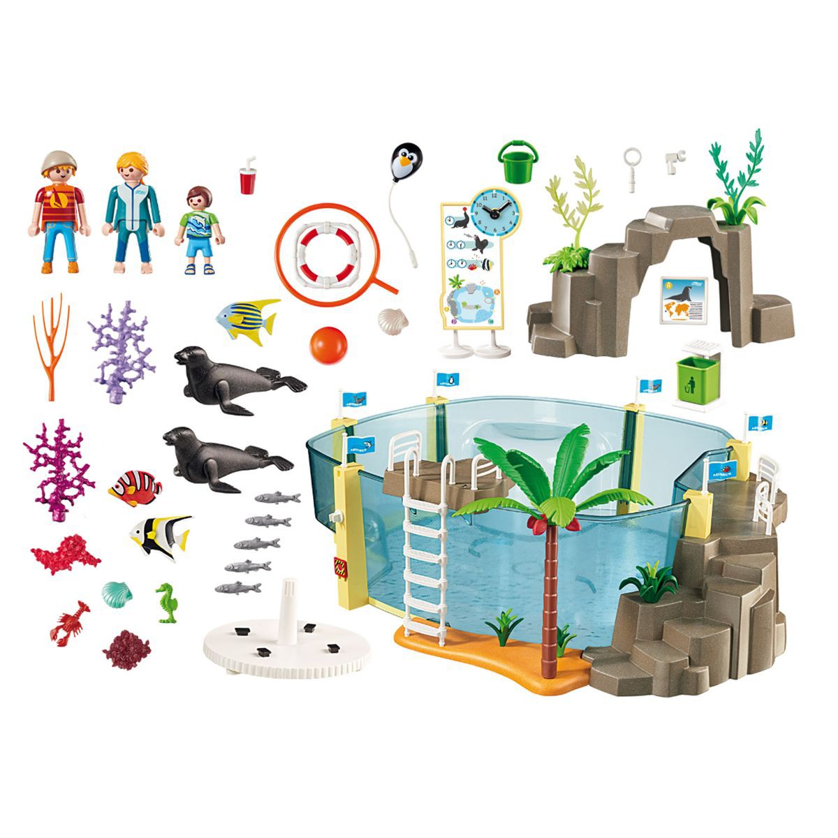 Playmobil family fun 9060 aquarium marin