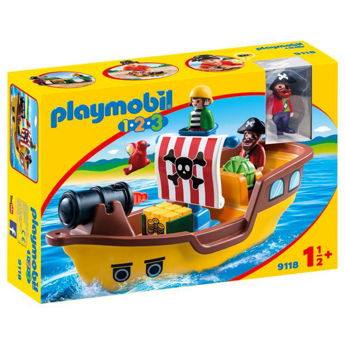 Bateau playmobil pour le bain